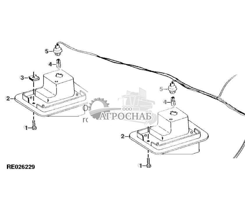 ЛАМПА ПАНЕЛИ УПРАВЛЕНИЯ 